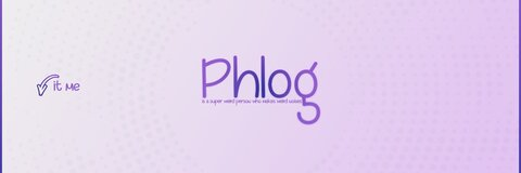 Header of phlog
