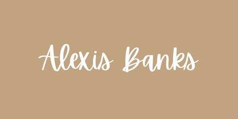 Header of thealexisbanks